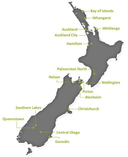 New Zealand Rental Car Travel Itineraries